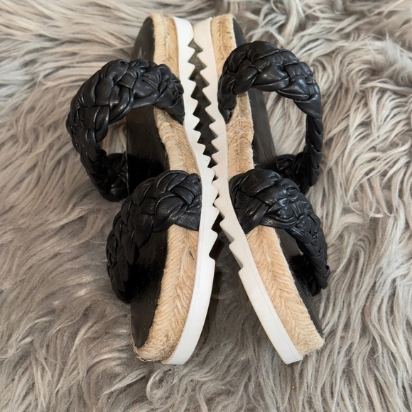 EUC Marc Fisher Jaimee Strapped Espadrille Slide Sandals Size 7.5 - Picture 5 of 9